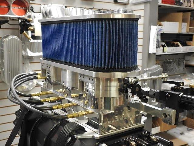 BAU4- 4-3/8" Billet Upright Enderle/Alkydigger MFI Injection